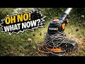 WORX Trimmer Head Jammed Full Teardown Untangle Fix Step-by-Step
