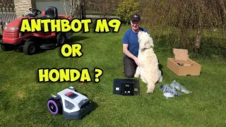 Anthbot M9 Robot or Honda tractor mower