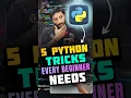Python Tricks Every Beginner Needs Tamil Learn Fast