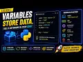 Python Variables Explained Store Use Data Python for Beginners