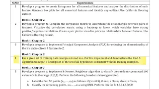 ML Lab Program 4 VTU CSE 22 Scheme
