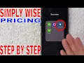 SimplyWise App Pricing Plan