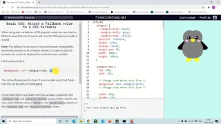 Tutorial 40 - Attatching fallback value to css variable