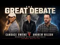 Candace Owens vs Andrew Wilson The Great Debate