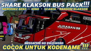 share kumpulan klakson bus cocok untuk kodename bussid 2022