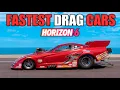 Top 5 FASTEST Drag Cars in Forza Horizon 6 Tune Code