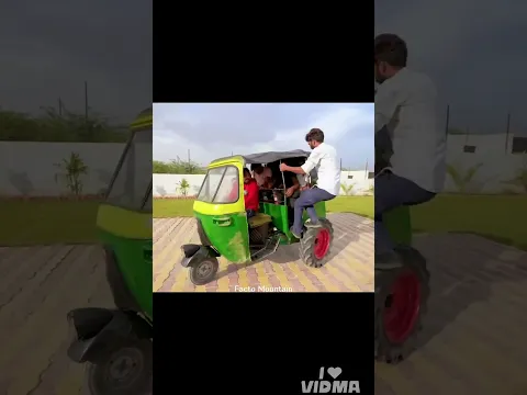 Tractor ke tyre tempo me laga diya😱💯 #slowed  #shorts