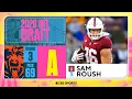 Bears select Sam Roush in Third Round 2026 NFL Draft Grades Reaction