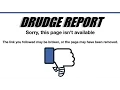 Facebook Deleted Drudge Report Page
