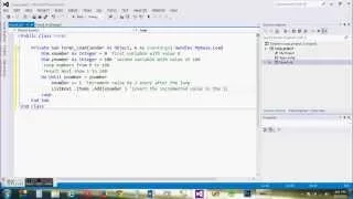 How to create looping statement in VB net using a list box