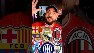 اعظم خمس اندية في التاريخ بالترتيب صدمني الاول Shorts 