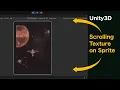 Unity3D Scrolling texture on Sprite Image