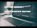 1 Two Sum LEET CODE GOOGLE INTERVIEW QUESTIONS