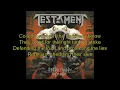 Testament - Brotherhood Of The Snake | (Lyrics)