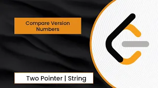 LeetCode 165 Compare Version Numbers Two Pointers String