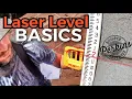 Laser Level Basics How To use a laser level