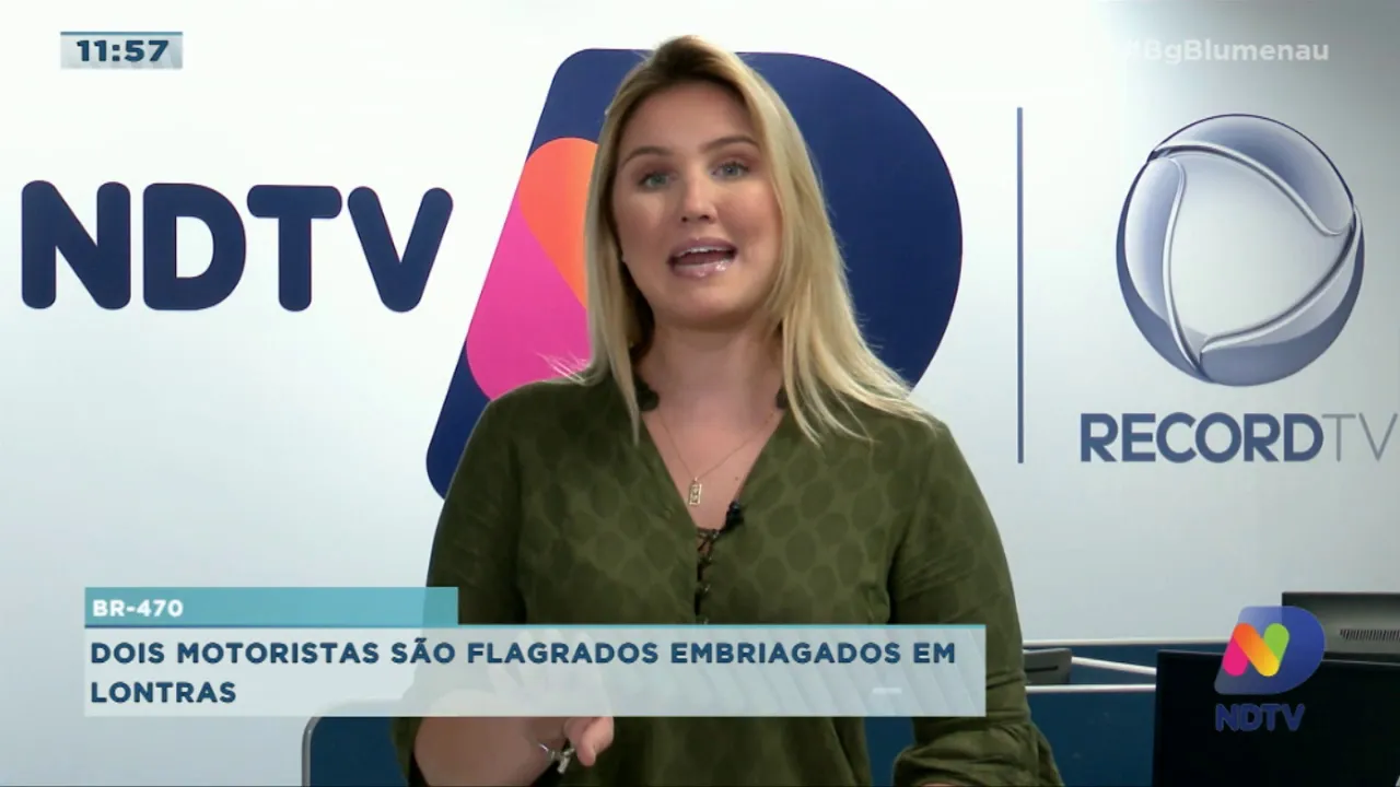 PRF flagra dois motoristas embriagados na BR-470 em Lontras