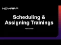 Scheduling and Assigning Trainings Novara EHS Software