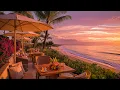 Download Lagu Soft Jazz Music with Ocean Waves - Bossa Nova With Sunset At Sea - Enjoy a peaceful Weekend