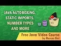 Java for Beginners 21 - number ranges autoboxing
