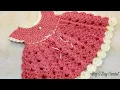 Crochet Baby Dress 0-6 months Bag O day Crochet Tutorial 375
