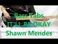Lagu Shawn Mendes - It’ll Be Okay (BASS COVER TABS)