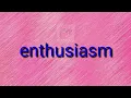 Enthusiasm Antonym with meaning Googul Dictionary