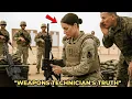 She Was Fixing a Jammed Weapon When the General Froze After Seeing the Insignia on Her Vest