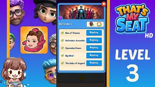 That’s My Seat Defenders Level 3 Screenshot