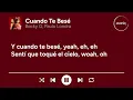 Becky G, Paulo Londra - Cuando Te Besé (Letra/Lyrics)