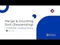 Praktikum Pengurutan Data Merge Sort dan Counting Sort - Java Tugas 2 UT