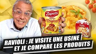 Enfin de bons RAVIOLI : la visite de cette usine m'a vraiment rassuré.
