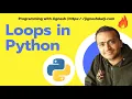 Loops in Python while for and nested loop in Python Learn Python Python for Beginners