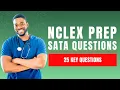 NCLEX Prep SATA Questions - Nursing Written Exam with Rationale 25 Key Questions