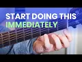 How to stop buzzing and muting guitar strings