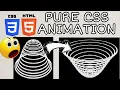 3D WAVY CIRCLE LOADER PURE CSS AND HTML ANIMATION ALL IN ONE