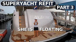 $26.5M DELTA MARINE SuperYacht MY SEANNA $4M REFIT PART 3 Before & After /below deck Yacht Tour