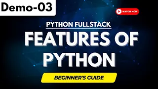 Python FullStack Class 01 Features Of Python Beginner s Guide 91 9652532383
