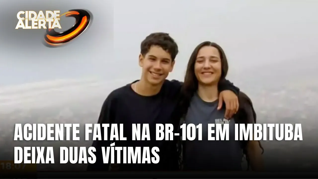 Tragédia na BR-101: irmãos morrem em acidente em Imbituba