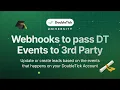 Webhooks to pass DoubleTick Events to 3rd Party DoubleTick WhatsApp API
