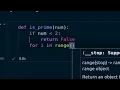 Prime number checker 33 Seconds Python