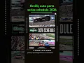 Oreilly auto parts series schedule 2026