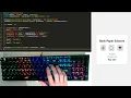 Programming a Rock Paper Scissors Game with HTML CSS JavaScript ASMR Coding No Talk