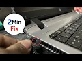 HP Probook Laptop Not Turning On Charging White led flashing