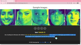 Age and Gender Classification using CNN