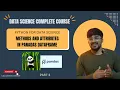 Methods and Attributes in Pandas Dataframe Part-3 Complete Pandas tutorial Data Science