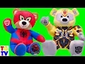 Build A Bear - Spider-Man Bumble Bee Teddy Bears