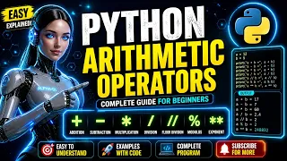 Python Arithmetic Operators Full Tutorial Complete Guide for Beginners
