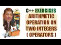 Arithmetic Operations on Two Numbers C Exercise Filipino Tagalog Tutorials