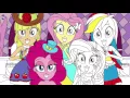 My Little Pony Coloring Book Equestria Girls Delight MLP Coloring Pages
